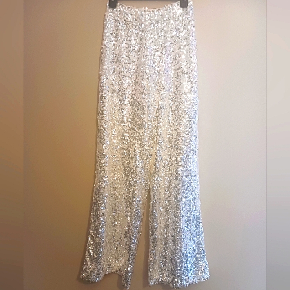 AKIRA Sequin Trousers - Picture 6 of 7